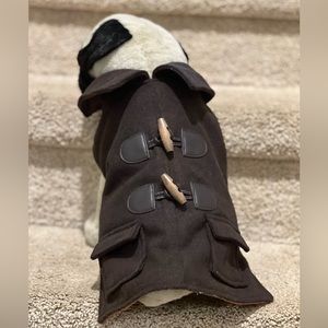 Dog Pet Jacket Coat Peacoat winter clothes outfit costume